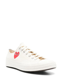 Converse X Comme Des Garçons Play Chuck Tailor Red Heart Low Top Sneakers Shoes
