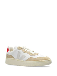 Veja V-90 Leather Sneakers