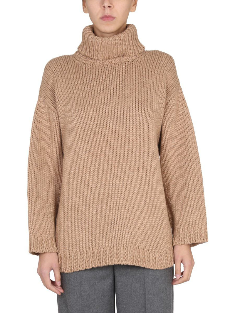 Red Valentino Wool And Lurex Blend Sweater
