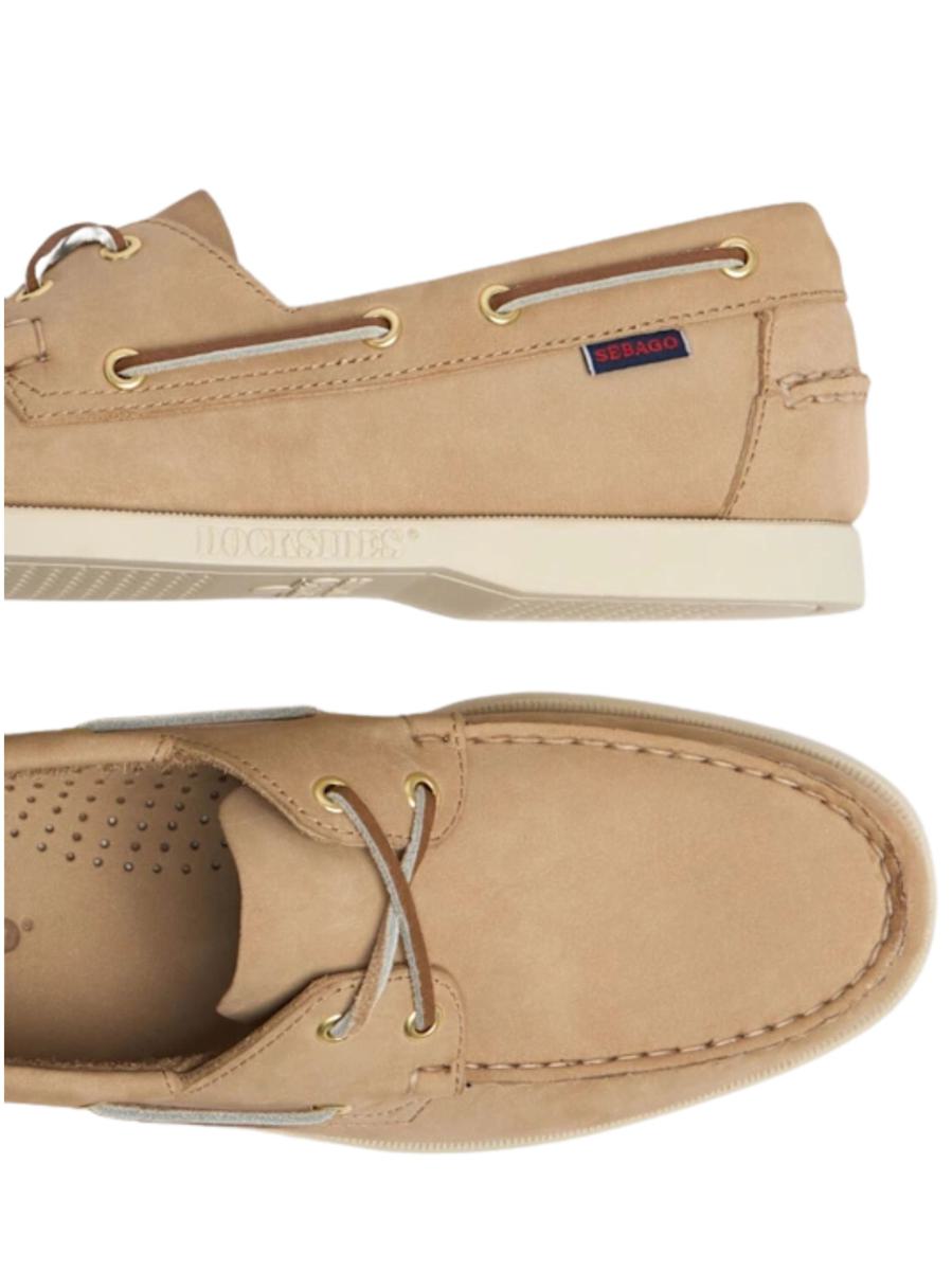 Sebago Docksides Portland Nubuk Boat Shoes