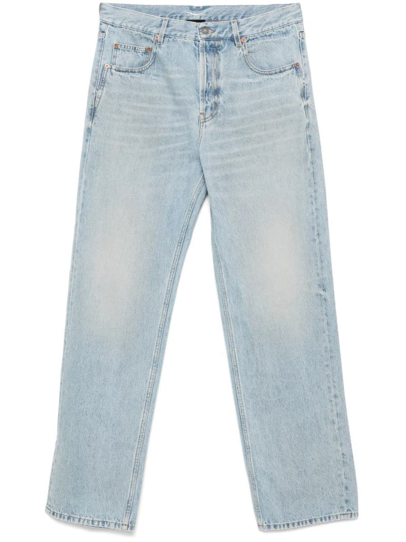 Saint Laurent Mid Straight-Leg Baggy Jeans