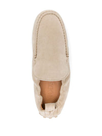 Tod'S Gommino Curled Suede Loafers Shoes
