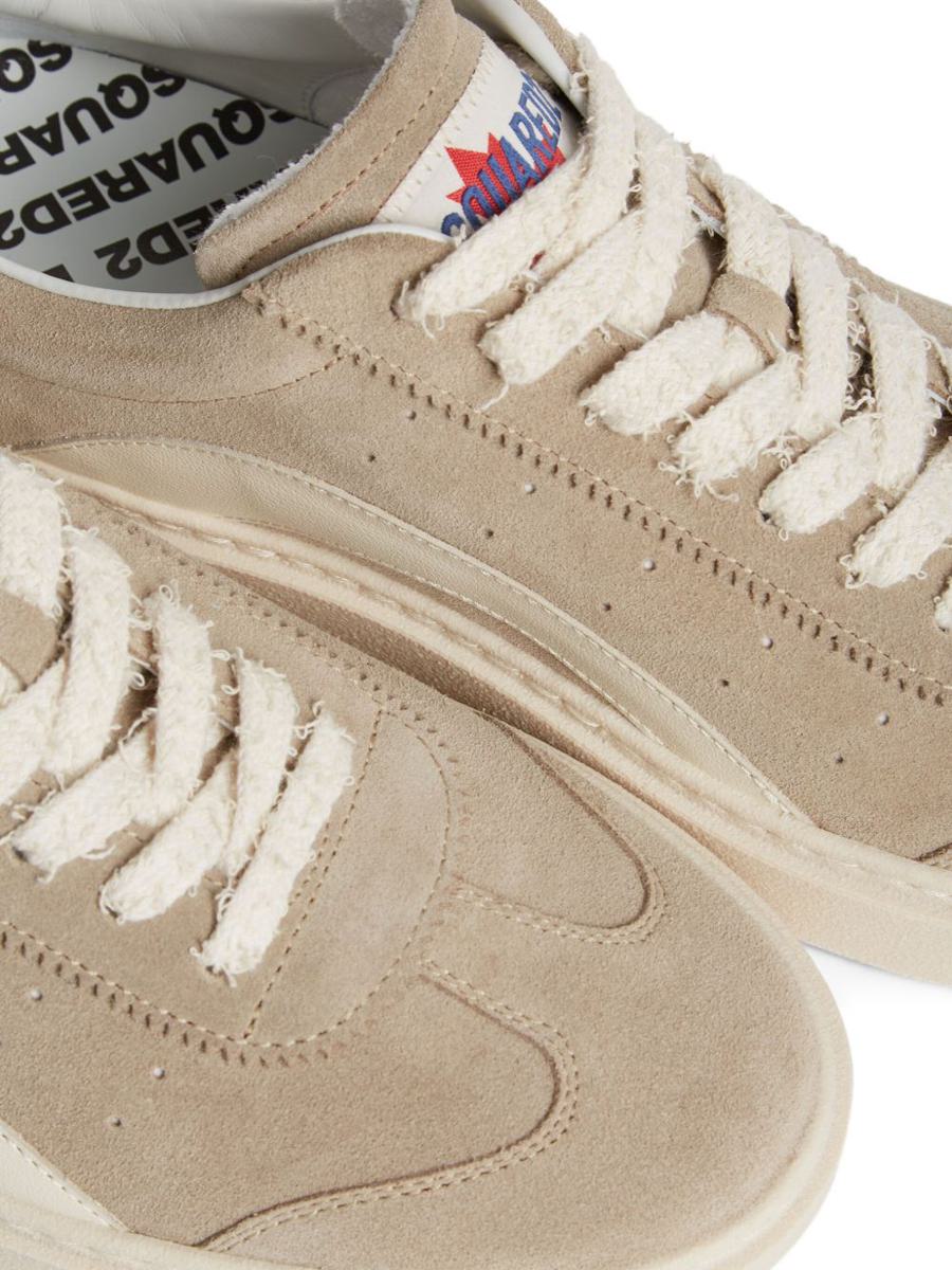 DSQUARED2 Sand Suede Sneakers