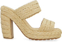 Bottega Veneta Canalazzo Raffia Mules
