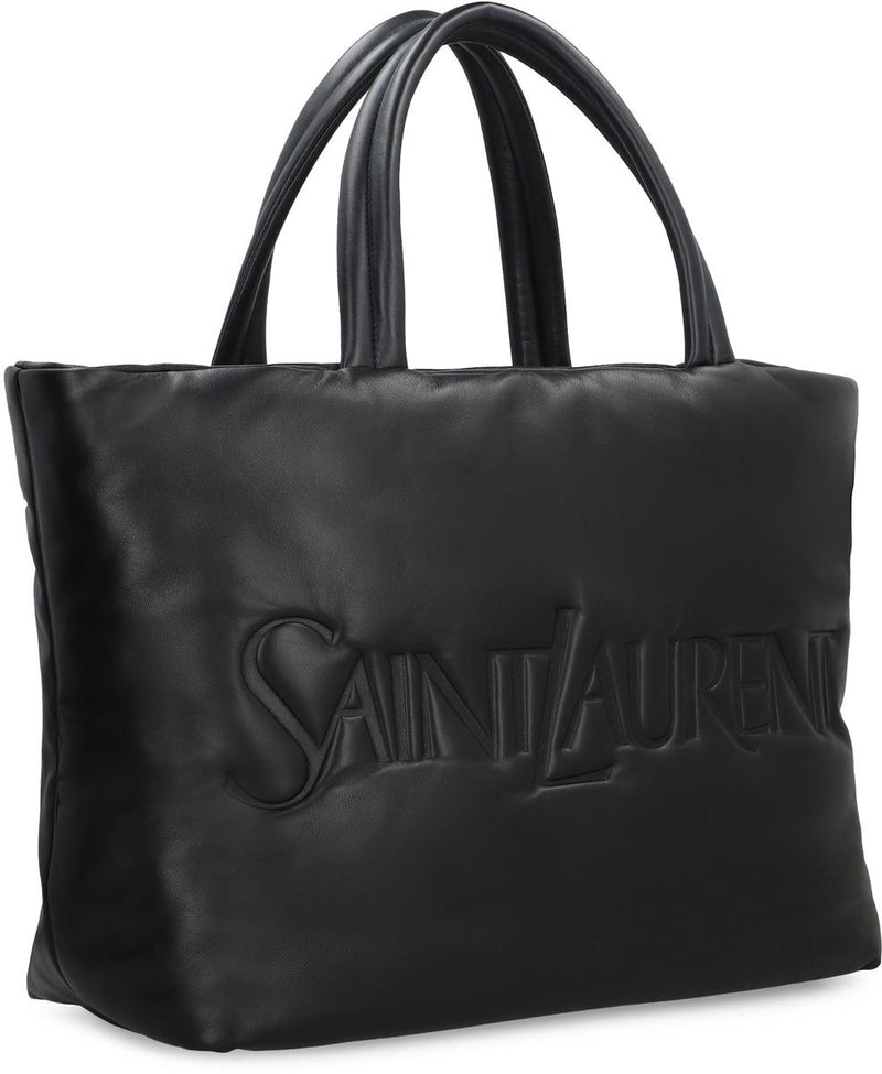 Saint Laurent Leather Tote