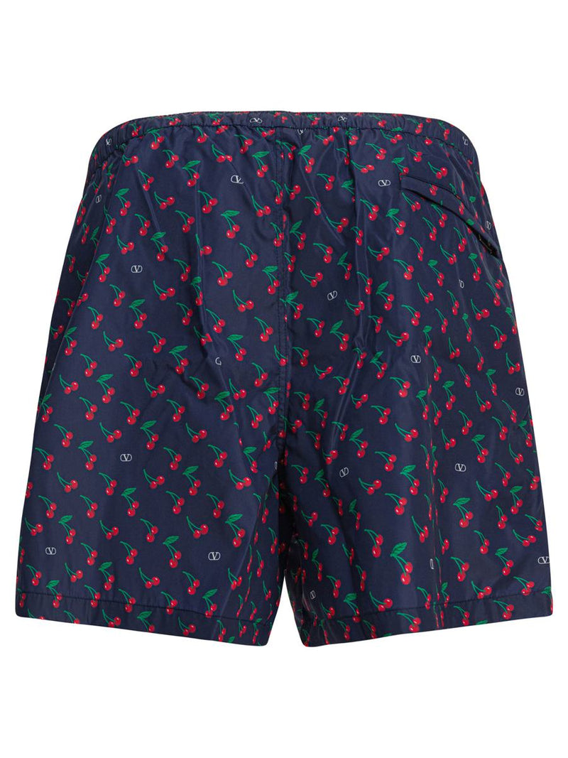 Valentino Garavani "Cherryfic" Swim Short