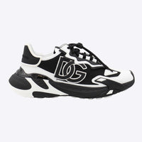 Dolce & Gabbana White And Black Sneakers
