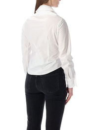 Vivienne Westwood White Drunken Sculpted Shirt