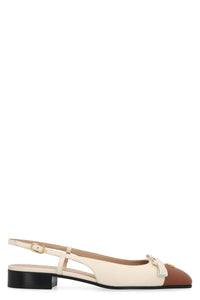 Valentino Garavani Valet Du Roi Slingback Ballet Flats