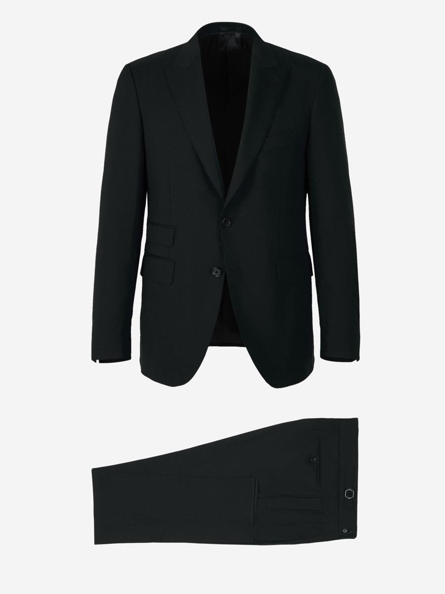 Scabal Plain Wool Suit