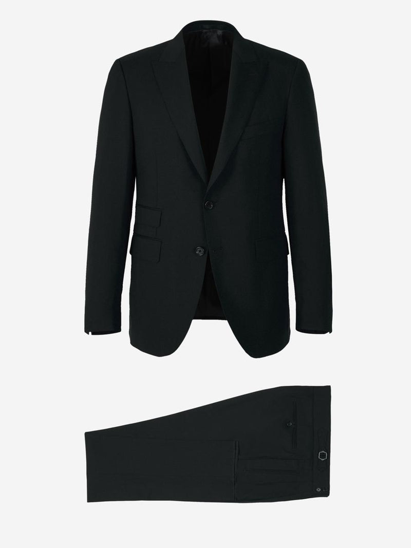 Scabal Plain Wool Suit