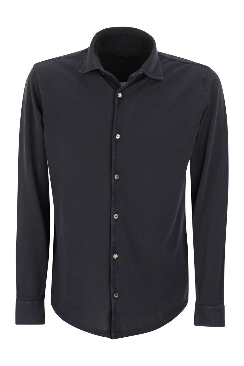Fedeli Robert - Cotton Piqué Shirt