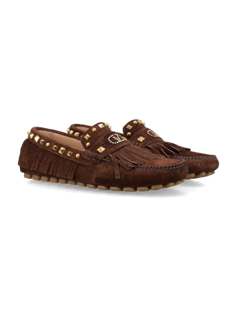 Valentino Garavani Driver Fastaway Loafer