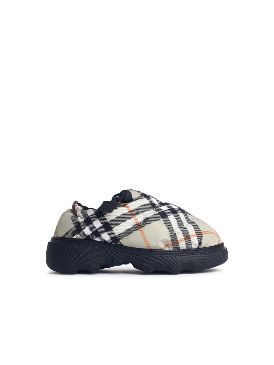 Burberry 'Pillow' Light Green Polyamide Blend Slippers