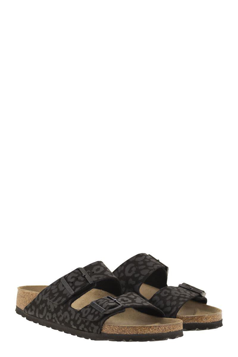 Birkenstock Arizona Leo - Sandal With Buckles And Animal Print