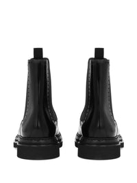 Dolce & Gabbana Classic Ankle Boots Made Of Brushed Calfskin