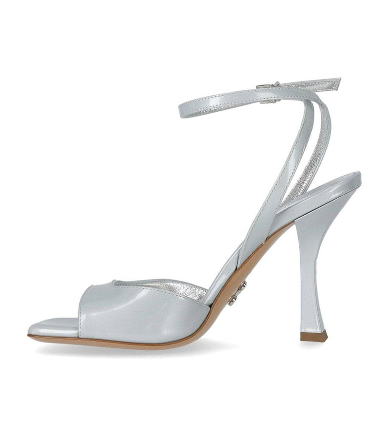 Sergio Levantesi Tania Pearl Grey Heeled Sandal