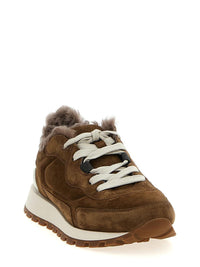 Brunello Cucinelli Suede Leather Sneakers