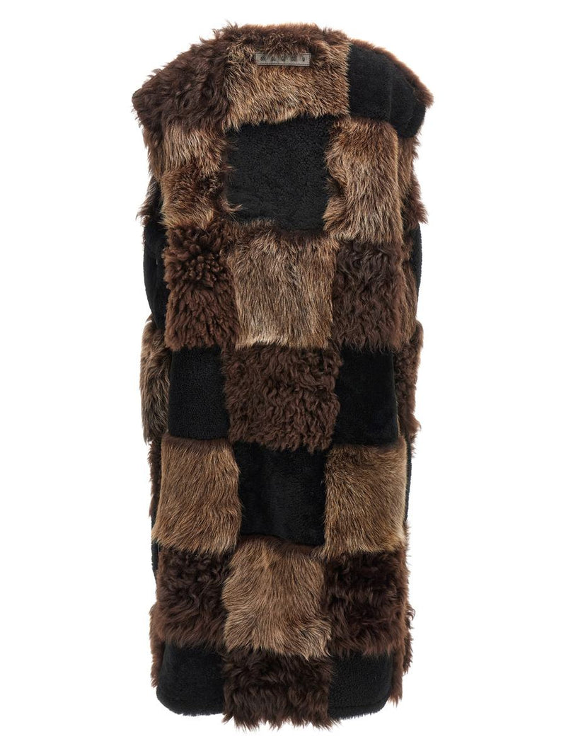 Marni Long Shearling Vest