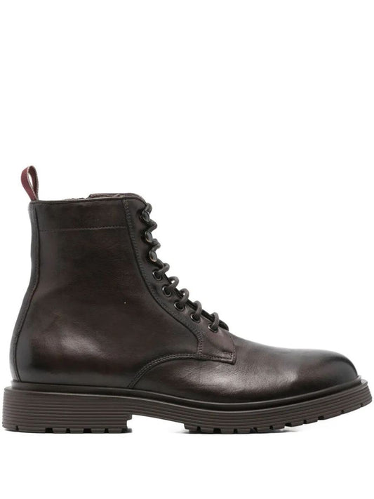 Sturlini Volga Lace-Up Leather Boots Shoes