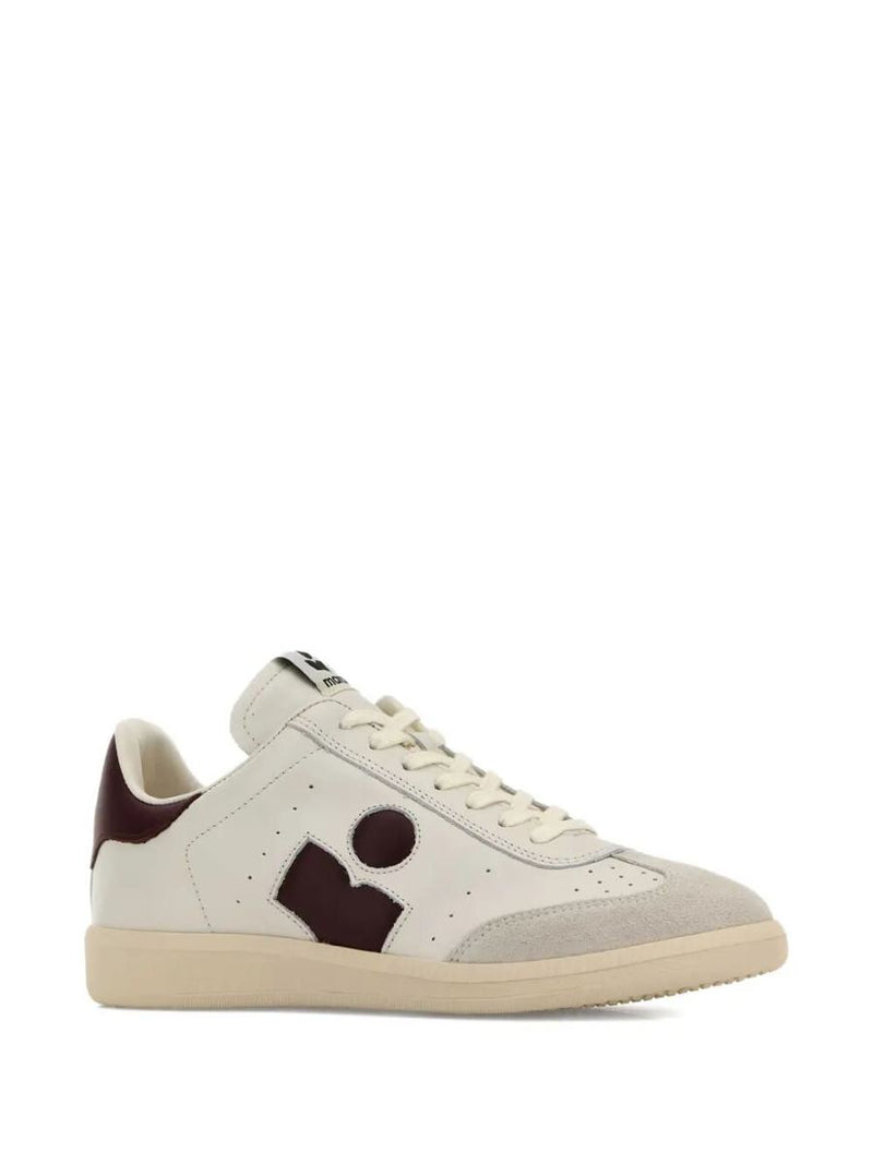 Isabel Marant Bryce Leather Sneakers With Suede Inserts Shoes