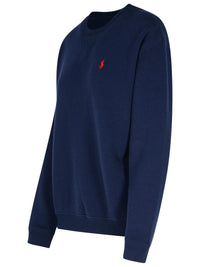 Polo Ralph Lauren Blue Cotton Blend Sweatshirt