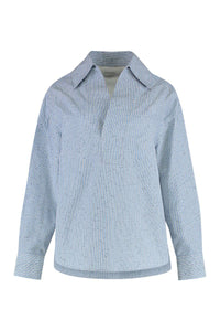 Bottega Veneta Cotton And Linen Blouse
