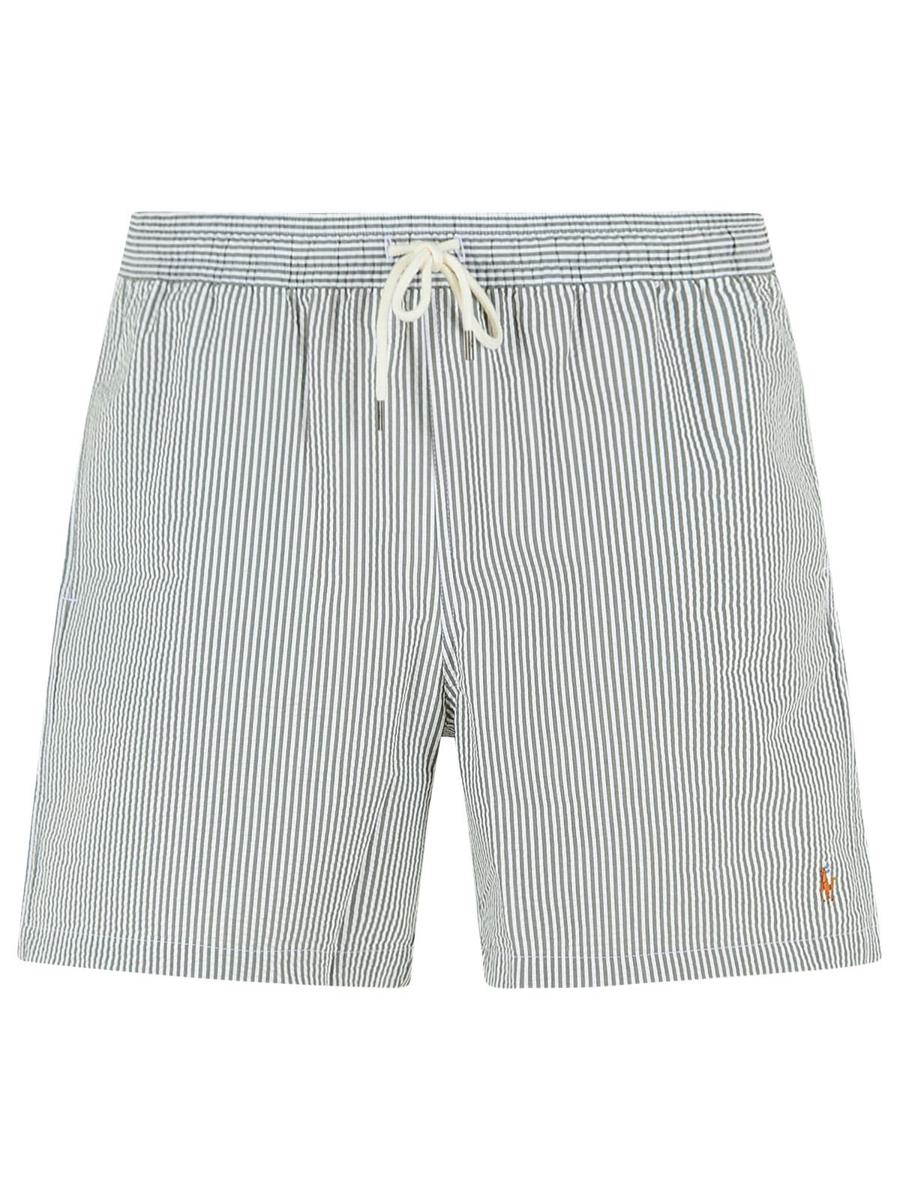 Polo Ralph Lauren Green Cotton Blend Swimsuit