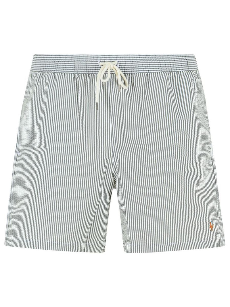 Polo Ralph Lauren Green Cotton Blend Swimsuit