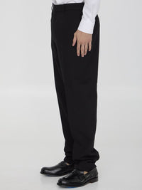 Wool Gabardine Trousers