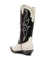 Sonora Embroidered Suede Western Boots