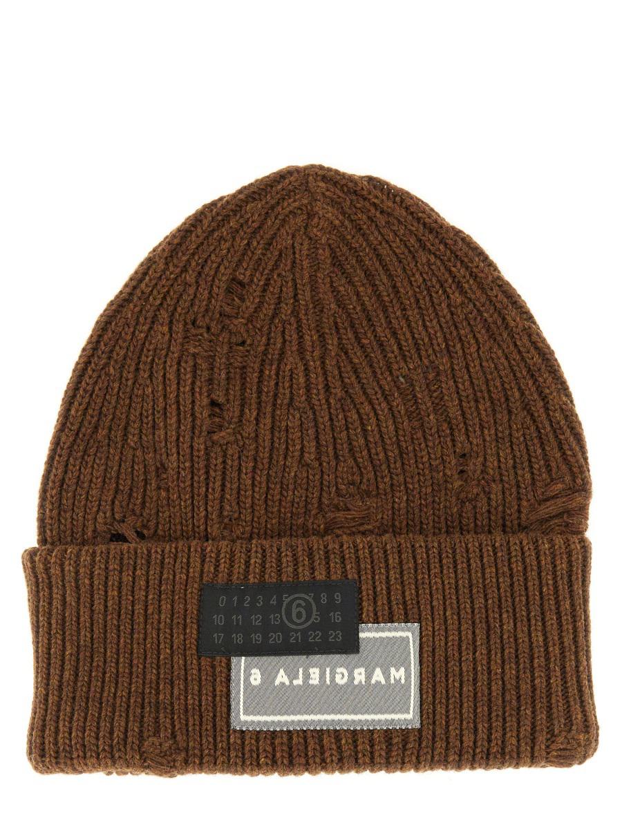 MM6 Maison Margiela Beanie Hat With Logo