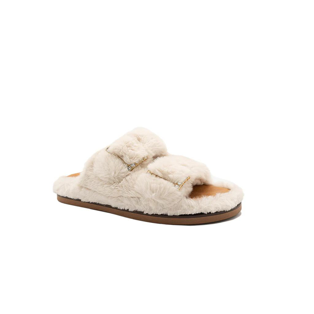 Alibi "Greta" Eco Fur Slippers