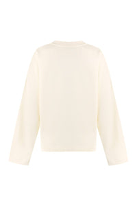 Moncler Logo Detail Cotton Sweatshirt