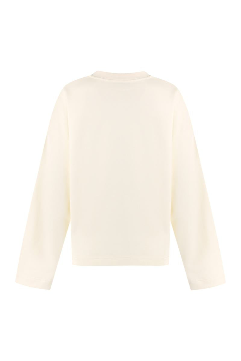 Moncler Logo Detail Cotton Sweatshirt