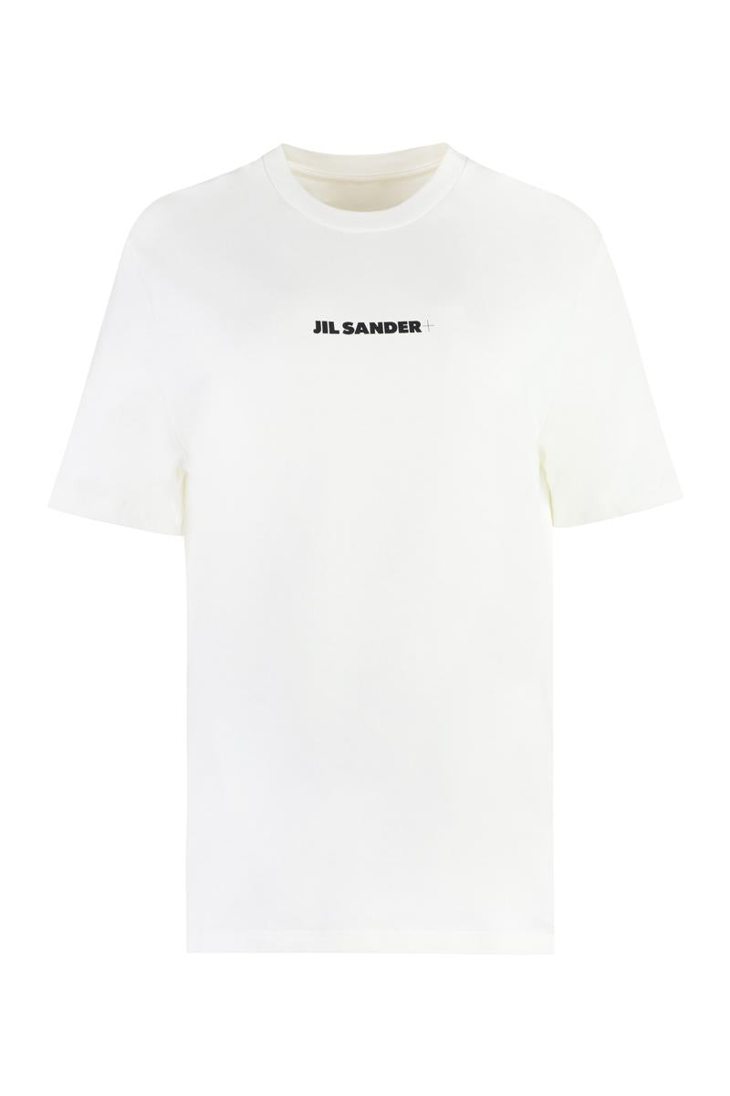 Jil Sander Logo Cotton T-Shirt