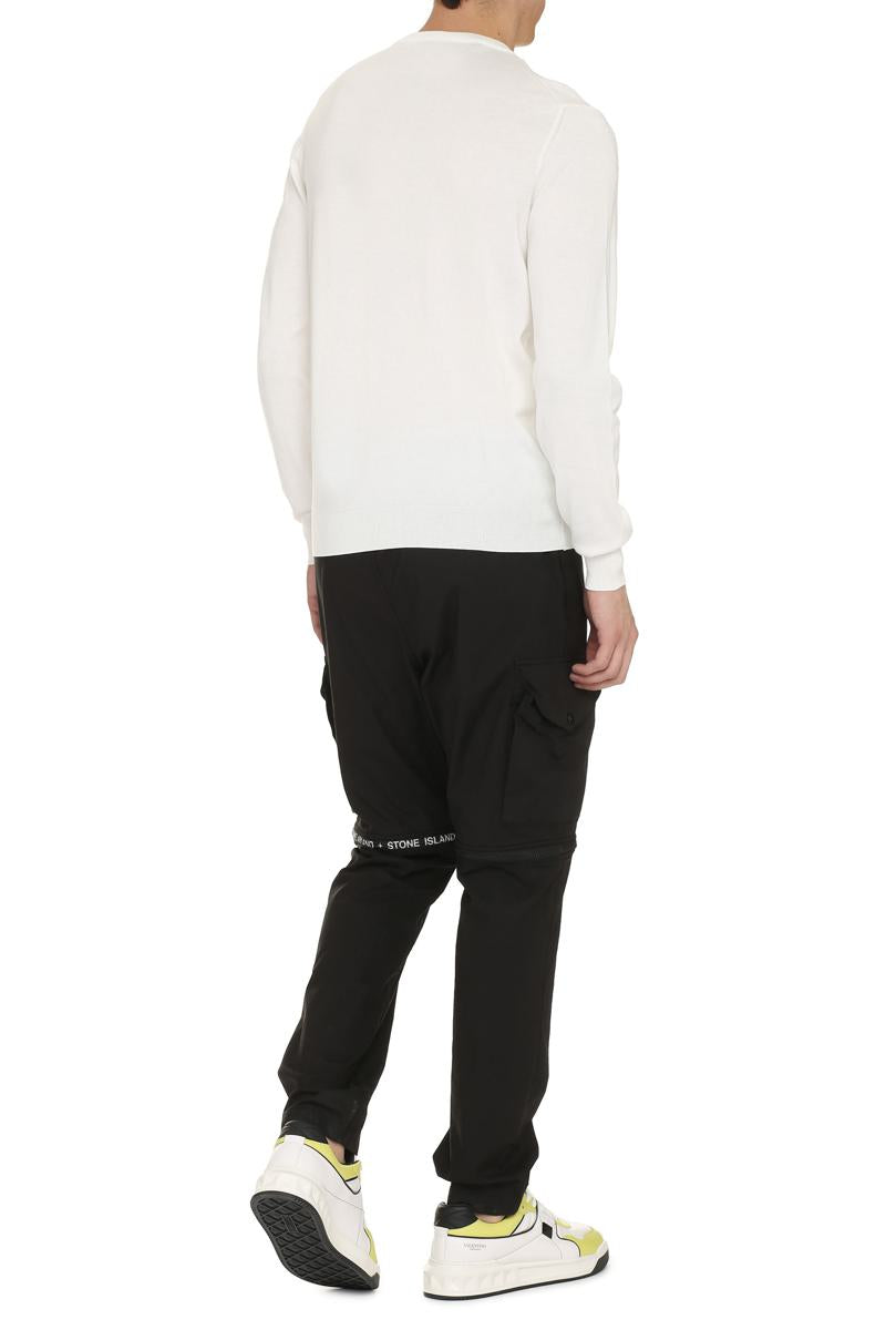 The (Alphabet) The (Knit) - Cotton Crew-Neck Sweater