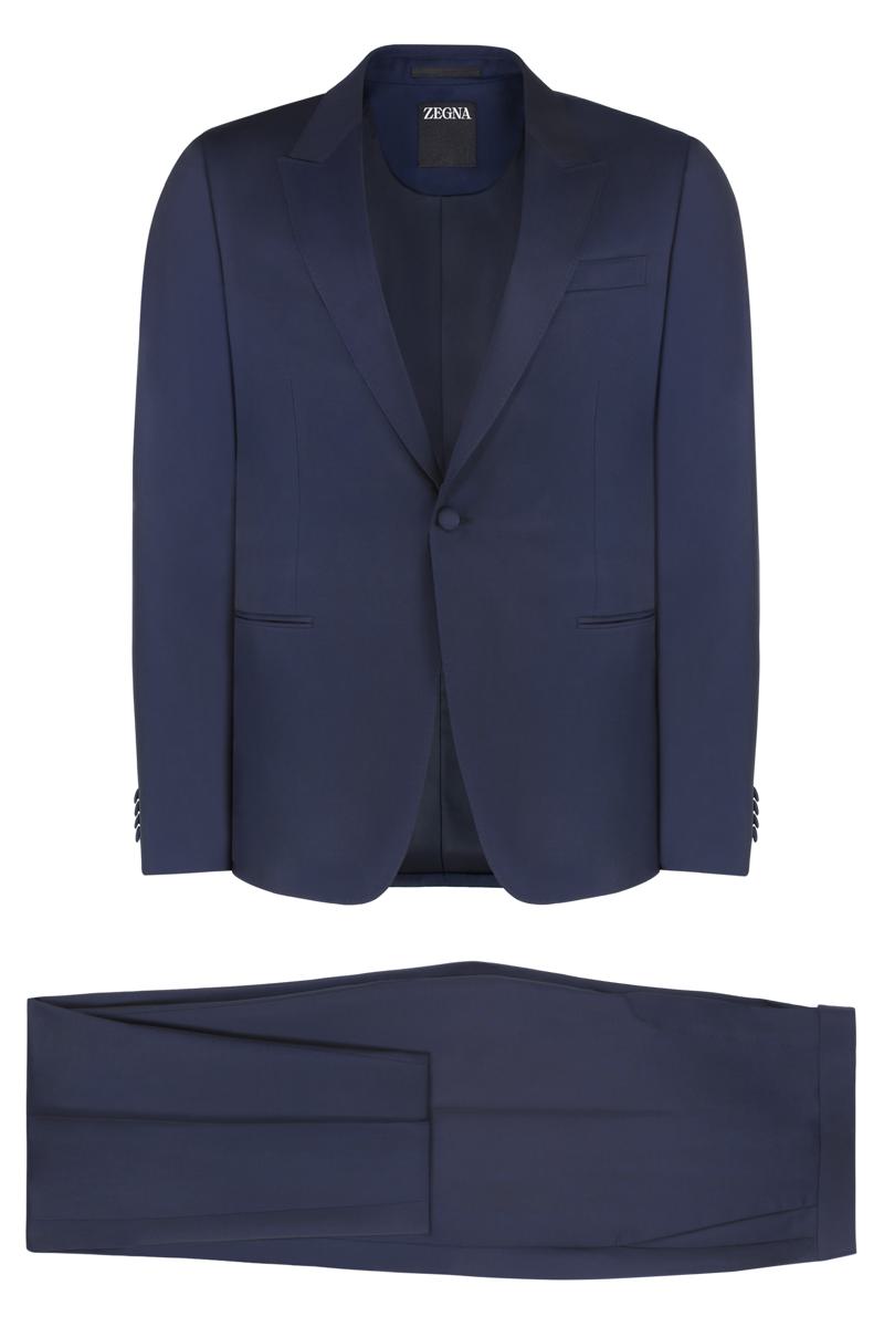 Zegna Wool Blend Two-Piece Suit