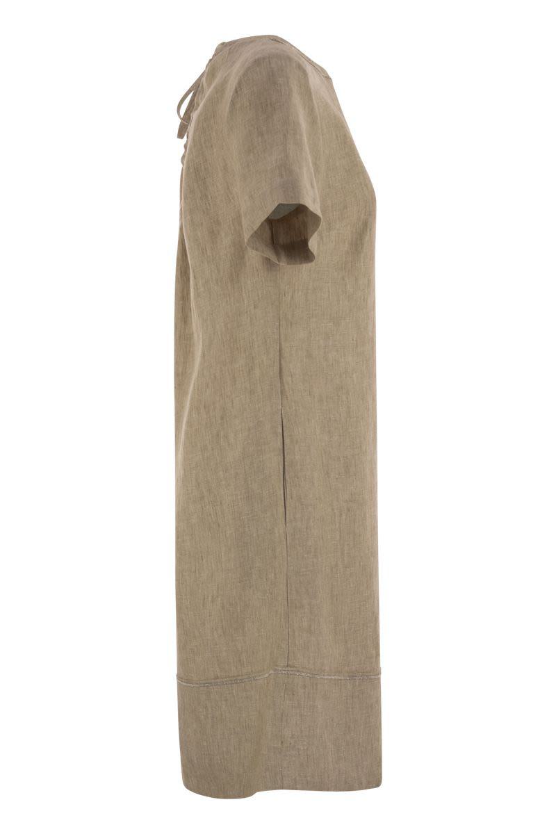 Peserico Linen Midi Dress