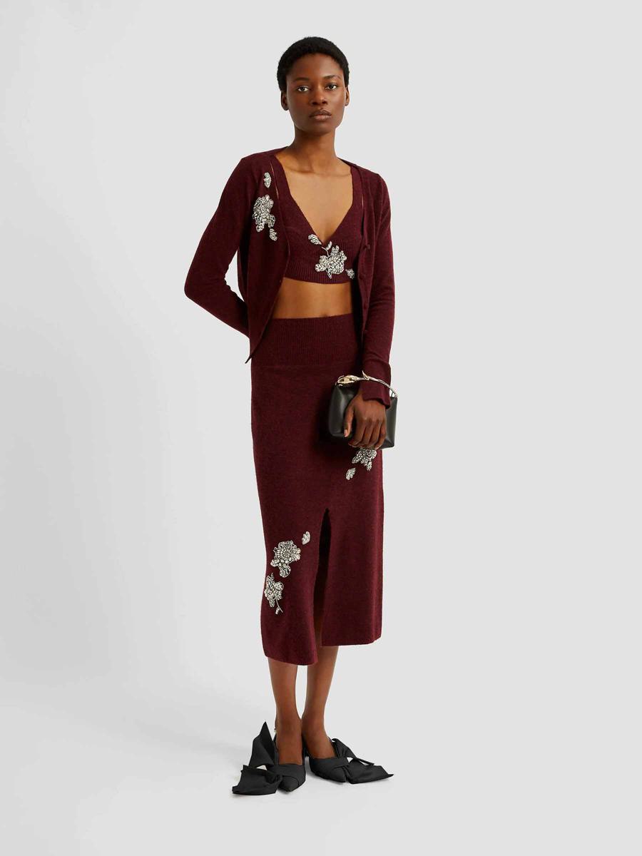 Erdem Knit Midi Skirt