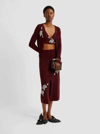 Erdem Knit Midi Skirt