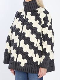 Black And White Puffer Jacket