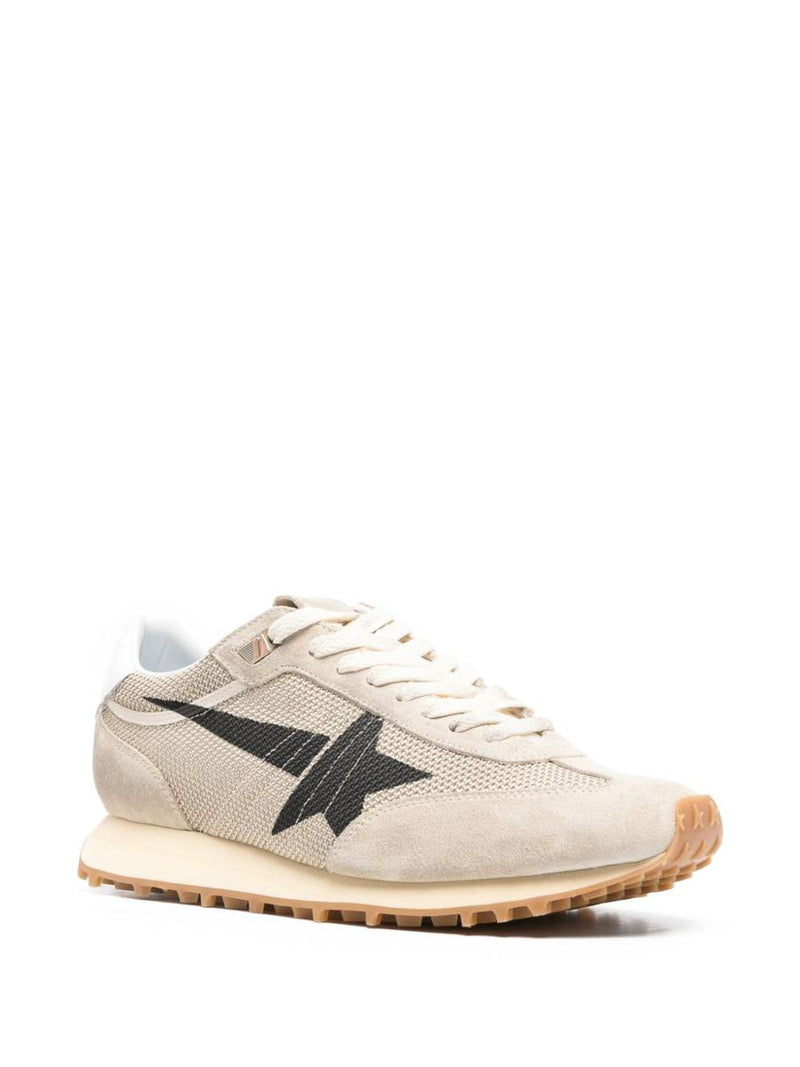 Golden Goose 'Ball Star' Sneakers In White Leather With A Side Star In Blue Suede,