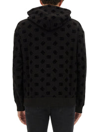 Dolce & Gabbana Sweatshirt With Allover Logo