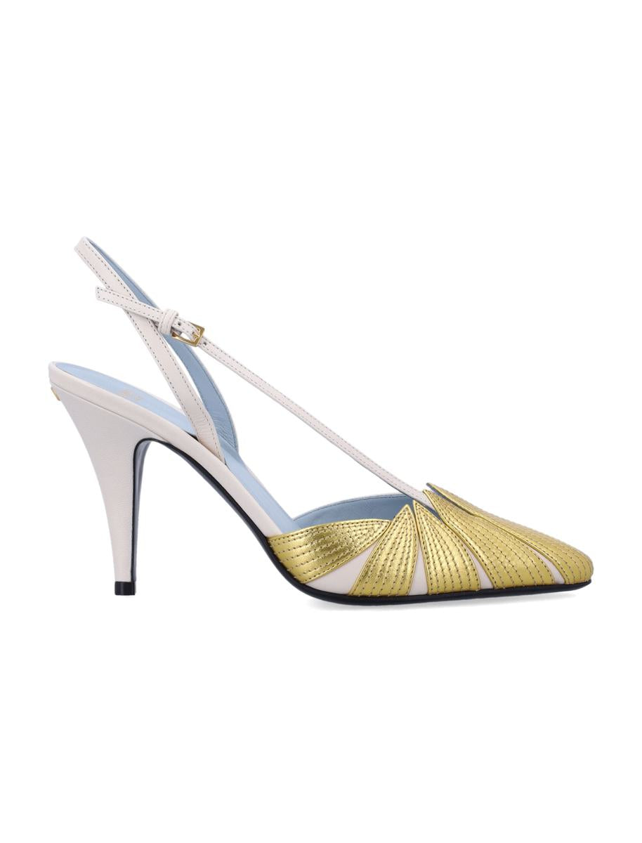 Valentino Garavani Foliefoliage Slingback Pumps