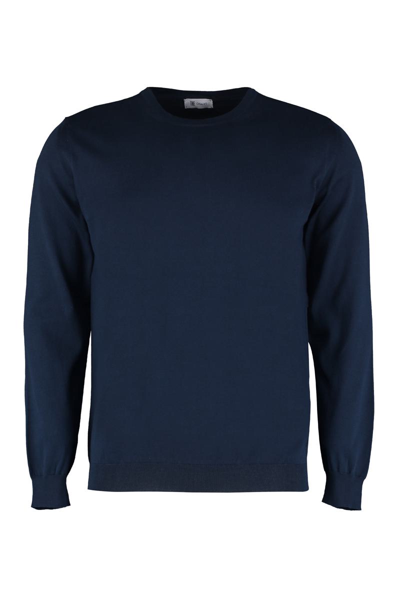 The (Alphabet) The (Knit) - Cotton Crew-Neck Sweater
