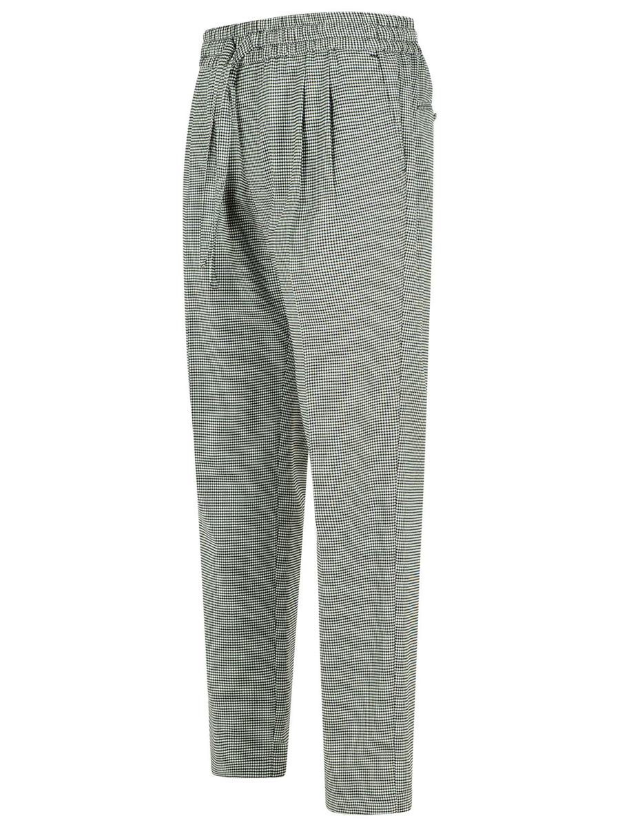 Dolce & Gabbana Two-Tone Virgin Wool Trousers