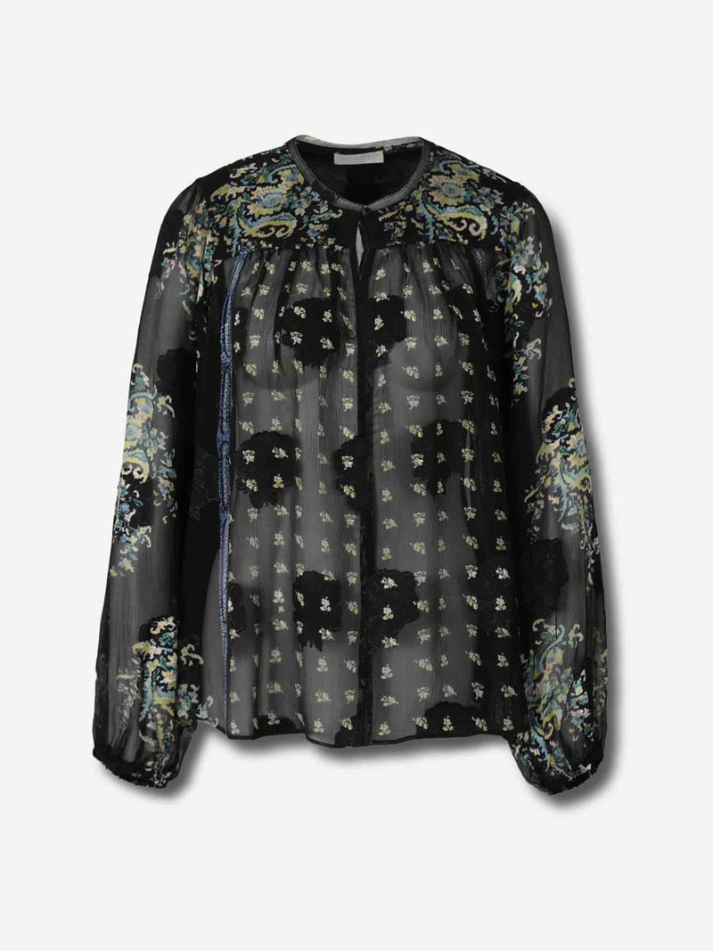 Ulla Johnson Aster Printed Blouse