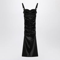 Dolce & Gabbana Draped Dress With Bra Detail