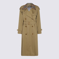Burberry Beige Cotton Castleford Trench Coat